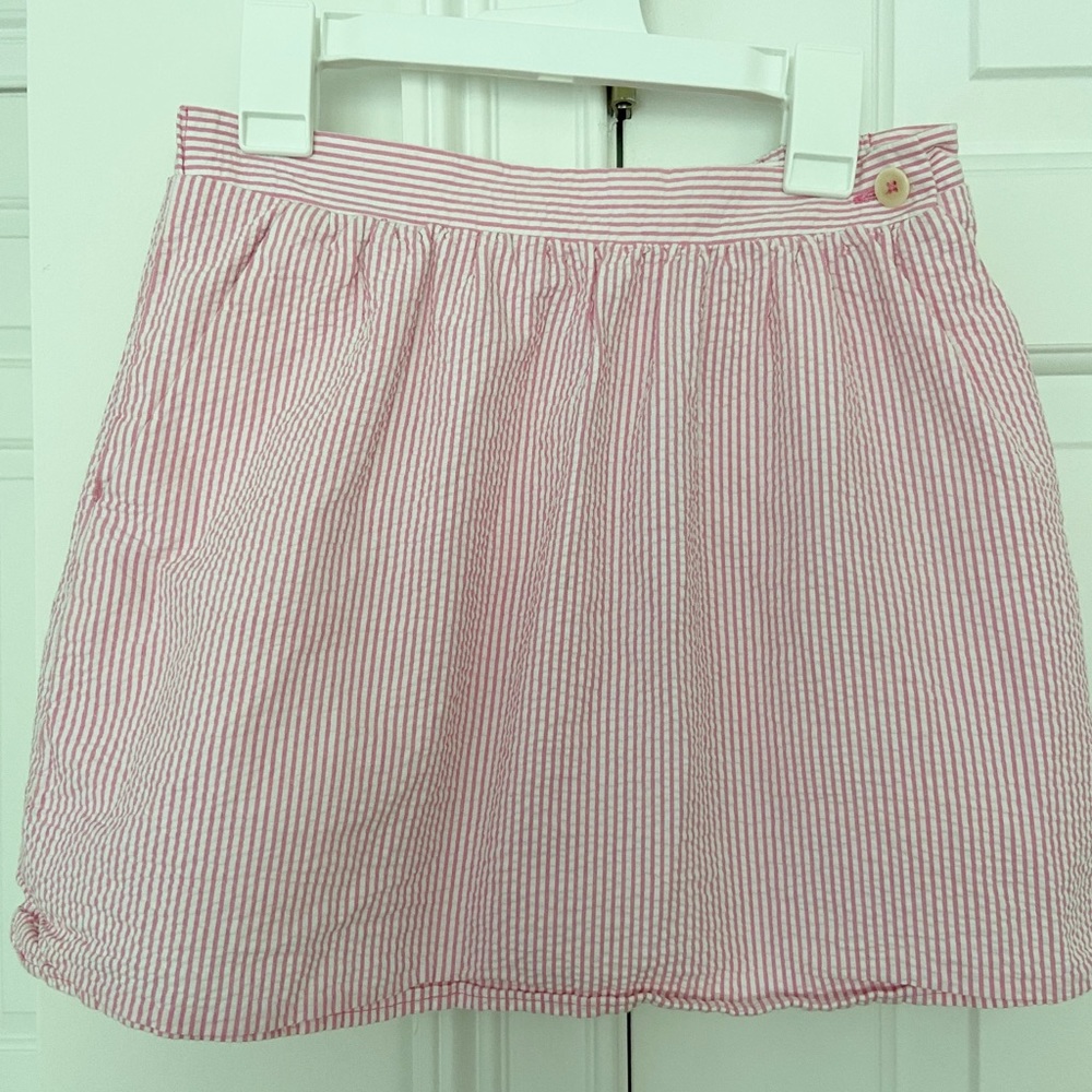 Lilly Pulitzer seersucker skirt